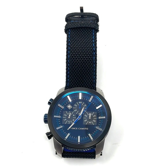 Vince Camuto Men’s Watch Blue and Black - Picture 1 of 11